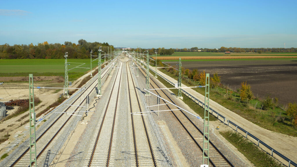 Gleisanlagen Betonschächte